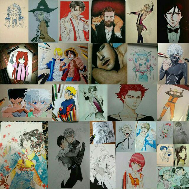 کانال انیمه | Anime Painting Art